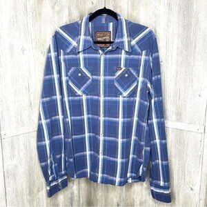 Hollister Western Styling Pearl Snap Shirt